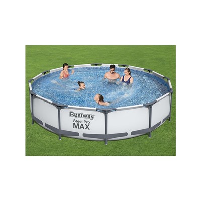 УЦЕНКА Бассейн каркасный Bestway Steel Pro Мах, 366×76 см, фильтр-насос, 56416