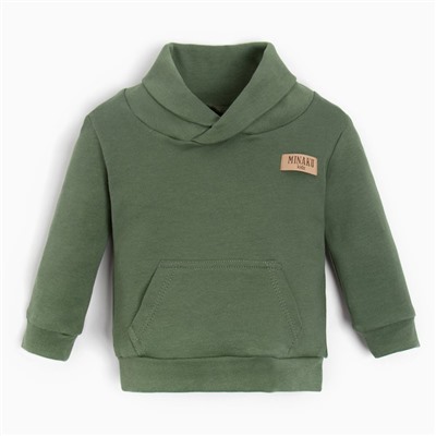 Джемпер детский MINAKU, цвет хаки, рост 62-68 см