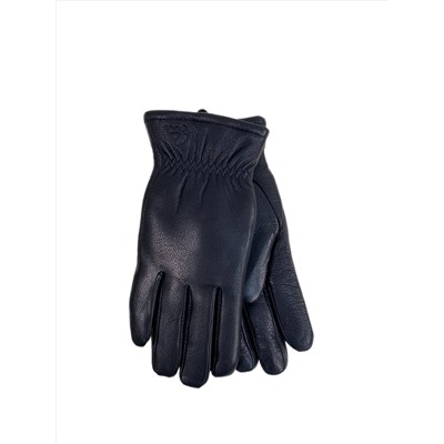 Перчатки мужские из натуральной кожи цвет черный