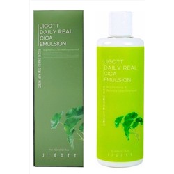 Jigott Успокаивающая эмульсия с центеллой / Daily Real Cica Emulsion, 300 мл KRISTALLER, 1109245
