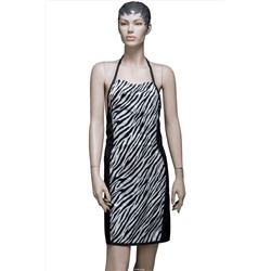 Dewal Фартук мастера для стрижки «Зебра», 70 х 82 см, полиэстер, разноцветный KRISTALLER, 1106184