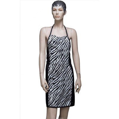 Dewal Фартук мастера для стрижки «Зебра», 70 х 82 см, полиэстер, разноцветный KRISTALLER, 1106184