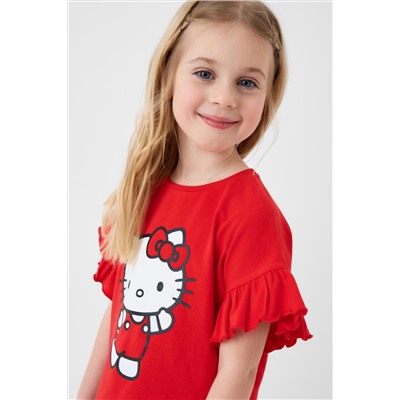 Комплект трикотажный для девочек: туника, брюки (легинсы) PLAYTODAY, 1242823