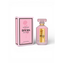 Парфюмерная вода женская Milestone TEENS PINK FLOWER, 100 мл (мотив VictSecTearsSugarFleur)