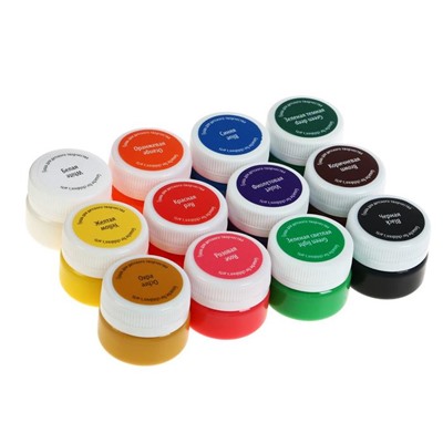 Гуашь 12 цветов × 20 мл «ЗХК. Я - Художник!»