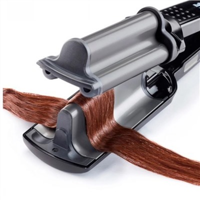 BaByliss Профессиональная тройная плойка для создания волн на волосах / PRO IONIC HI DEF WAVER BAB2469TTE, 95 Вт 3870