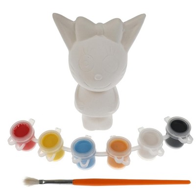 Роспись керамической фигурки «Три кота», набор для творчества