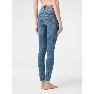 Джинсы CONTE Моделирующие eco-friendly Джинсы skinny c супервысокой посадкой CON-176 Lycra