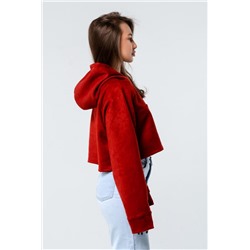 Свитшот 2 оверсайз короткий (Терракот)