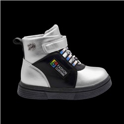 Ботинки PV235-2-4 серебро п/п