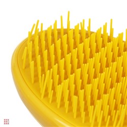 Расческа массажная, пластик, 8,5x6,5см, 4 цвета