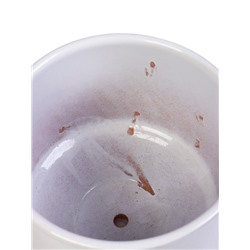 УЦЕНКА Горшок для цветов «Афродита», керамический, 1.7 л, белый