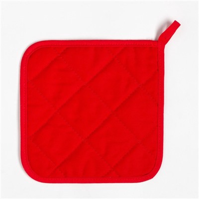 Набор кухонный Winter birds варежка-прихватка 20×28 см, прихватка 19×19 см,100%хлопок