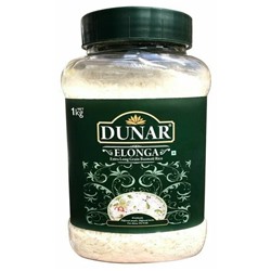 Dunar Elonga Basmati Rice pot / Рис Басмати Элонга банка 1 кг