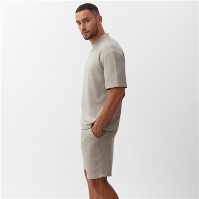 Футболка мужская MINAKU REGULAR: серая, размер 50