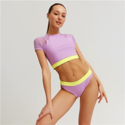 Купальник раздельный MINAKU, цвет сиреневый, размер 46