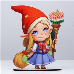 Подставка для заколок и бантиков «Гномик», 19×25 см