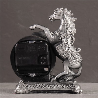 Часы статуэтка Лошадь 15 см / 7029 /уп 60/золото