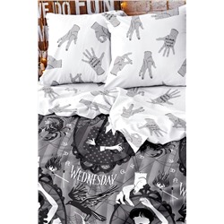 КПБ 1.5 перкаль "Crazy Getup" НЕОН (70х70) рис. 16708-1/16709-1 Wednesday