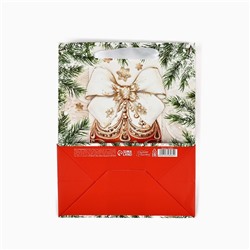 Пакет подарочный новогодний ламинированный «Волшебства в Новом году», MS 18×23×10 см