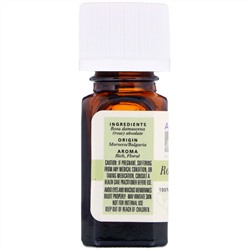 Aura Cacia, 100 % чистое эфирное масло, розовый абсолют, 3,7 мл (0,125 жидкой унции)