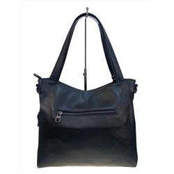 Женская сумка из натуральной кожи, цвет черный