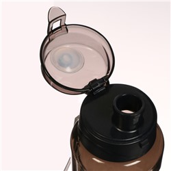 Бутылка для воды SPORT, 800 мл, 23×7.6×4.8 см, коричневая