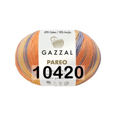 Пряжа Gazzal Pareo