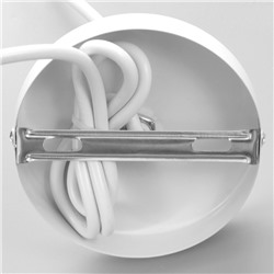 Светильник BayerLux «Олень» 1хE27 40 Вт белый-золото 13×13×100 см