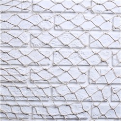 Декоративная сетка настенная «Белая», 100×200 см