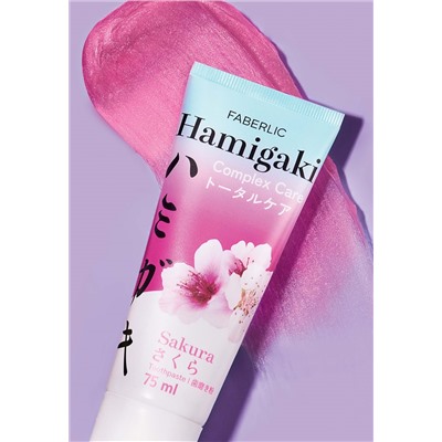 Зубная паста «Комплексный уход» Сакура Hamigaki без фтора
