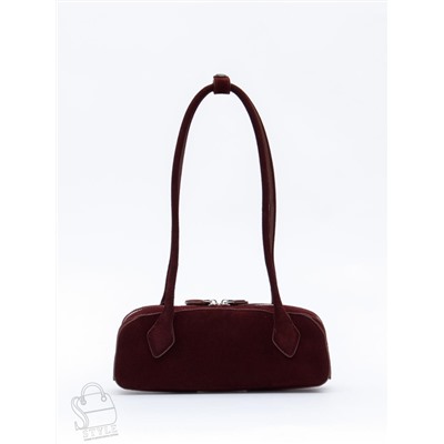 Сумка женская кожаная 89-6830-1VG wine red Vitelli Grassi  в Новосибирске