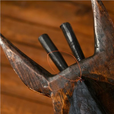 Маска «Жираф», 50×16×7 см, дерево