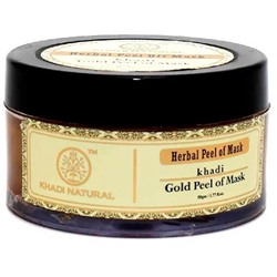 Khadi Natural Отшелушивающая маска для лица Золотая 50 г