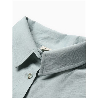 Костюм женский (блузка, шорты) MINAKU: Casual Collection, зелёный, размер 46