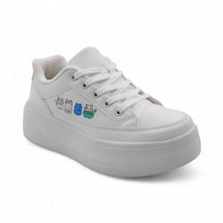 Кроссовки В949-11 белые