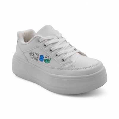 Кроссовки В949-11 белые