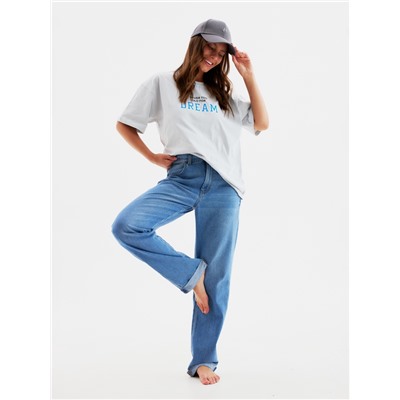 Джинсы женские бойфренды MINAKU SELVEDGE denim, размер 40, синие