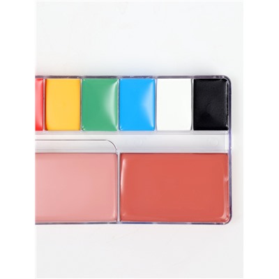 Профессиональный грим, палитра 12 цветов, №1, тональная