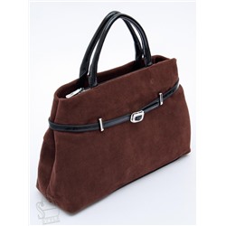Сумка женская кожаная 91156MSS coffee Velina Fabbiano-Safenta