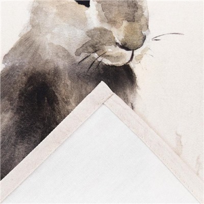 Полотенце Этель «Лавандовый сад» 40×73 см, 100% хлопок, саржа 190 г/м²