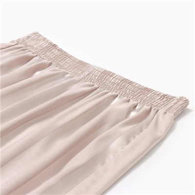 Пижама женская (рубашка, брюки) KAFTAN Silk «Полоска», цвет кремовый, размер 44-46