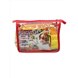 VaLexa Бигуди «Завиток» №1 в косметичке, большие 7 шт., средние 6 шт., маленькие 4 шт. 4705