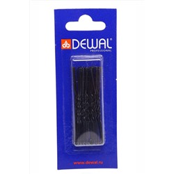 Dewal Шпильки для волос волна SLT60V-1/24, 60 мм, черный, 24 шт. KRISTALLER, 1106522