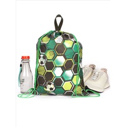 Мешок для обуви футбол, мешок для обуви