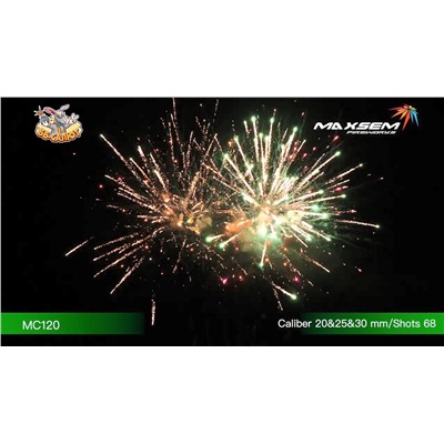 Фейерверк MC120 Party Time (0,8", 1", 1,2" х 68)