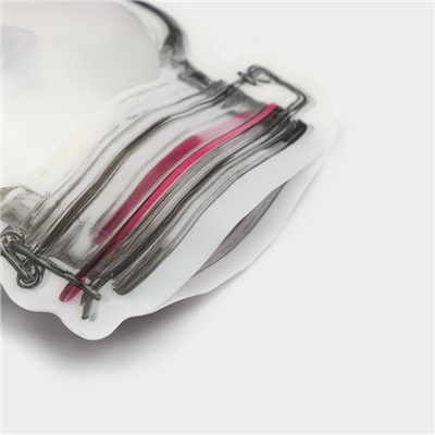 Набор пакетов для хранения продуктов Доляна, застёжка zip-lock,15×9.5 см, 19.5×11.7 см, 24.4×14.5, прозрачный