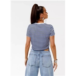 Женский топ в полоску морячка CRACPOT
