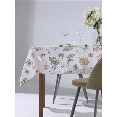 Скатерть «Этель» с тиснением, 100×140±5 см, 100% п/э, 120 г/м²