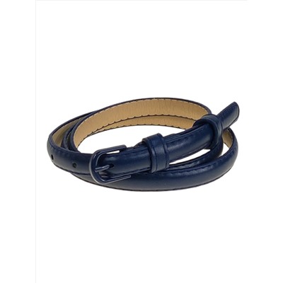 Ремень женский из искусственной кожи, цвет  тёмно синий